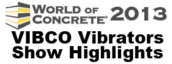 World of Concrete 2013 VIBCO Vibrators Show Highlights